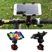SPRING PARK Universal Bike MTB Bicycle Cell Phone Mount Phone Holder, Motorcycle Handlebar Holder Grip for iPhone Samsung Smartphone GPS